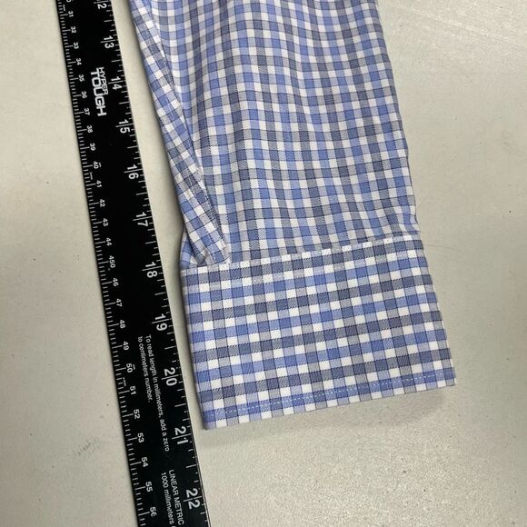 UNTUCKit Men’s Durif Slim Long Sleeve Blue SLIM FIT Wrinkle Free Shirt  XLarge - Picture 10 of 12